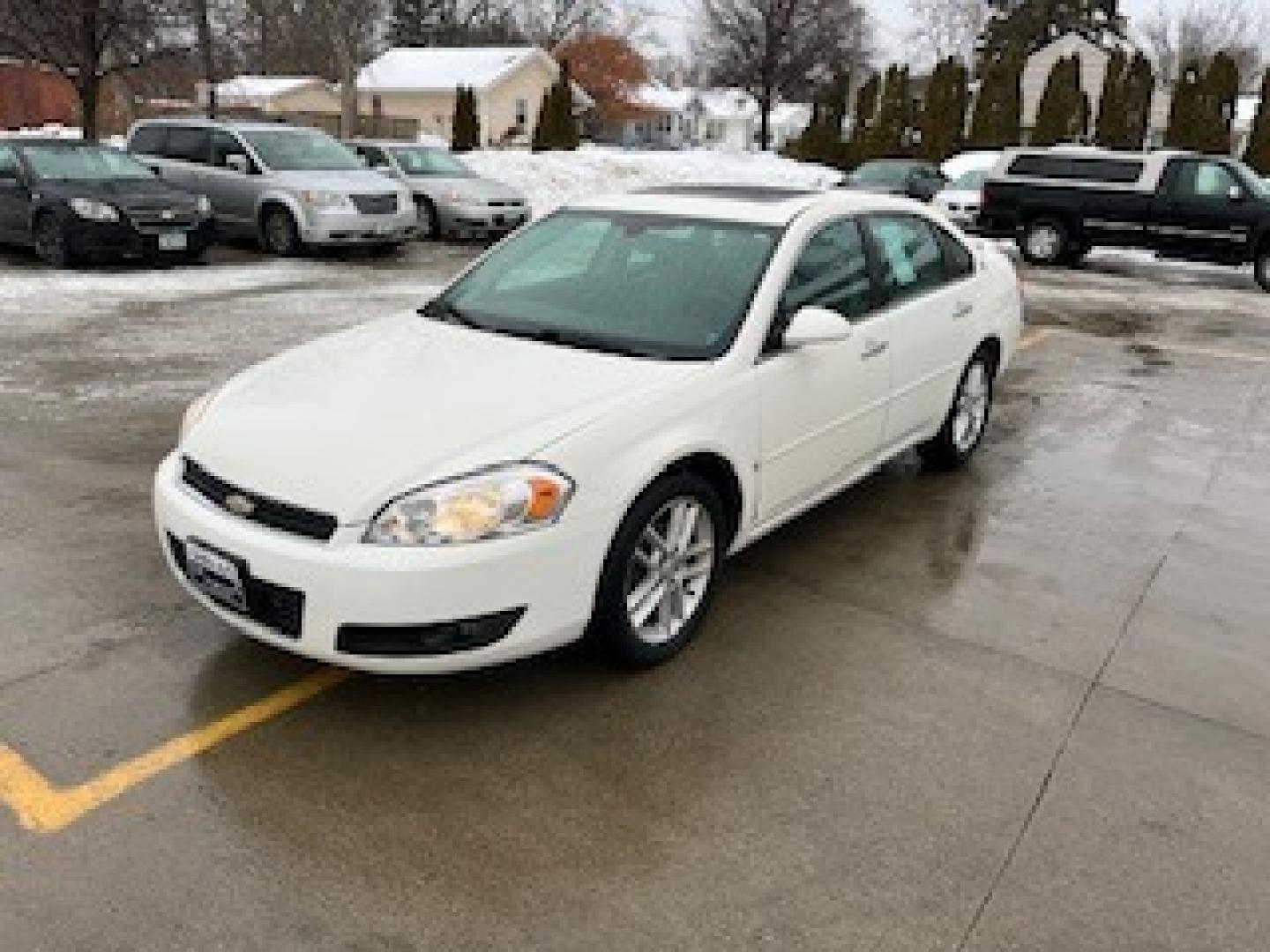 2008 Chevrolet Impala LTZ (2G1WU583781) with an 3.9L V6 OHV 12V FFV engine, 4-Speed Automatic Overdrive transmission, located at 923 Army Post Rd., Des Moines, IA, 50315, (515) 287-7732, 41.526928, -93.627419 - Photo#0